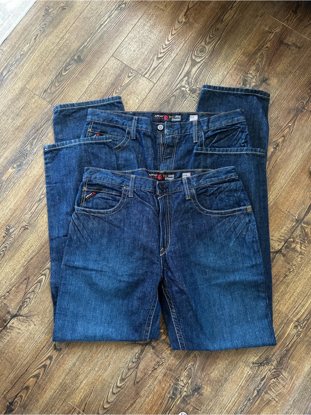 Ariat FR M3 loose straight jean BUNDLE sz 38/34 NWOT